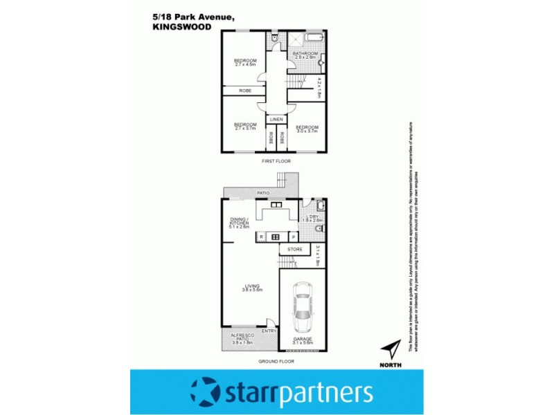 5/18-19 Park Avenue, Kingswood NSW 2747 Floorplan