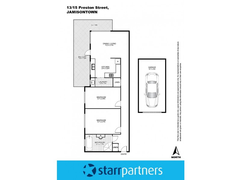 13/15 Preston Street, Jamisontown NSW 2750 Floorplan