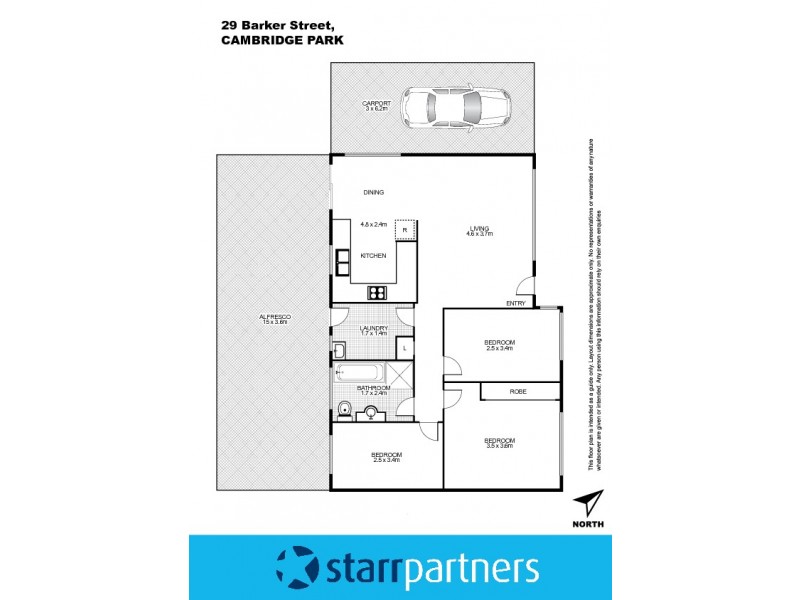 29 Barker Street, Cambridge Park NSW 2747 Floorplan