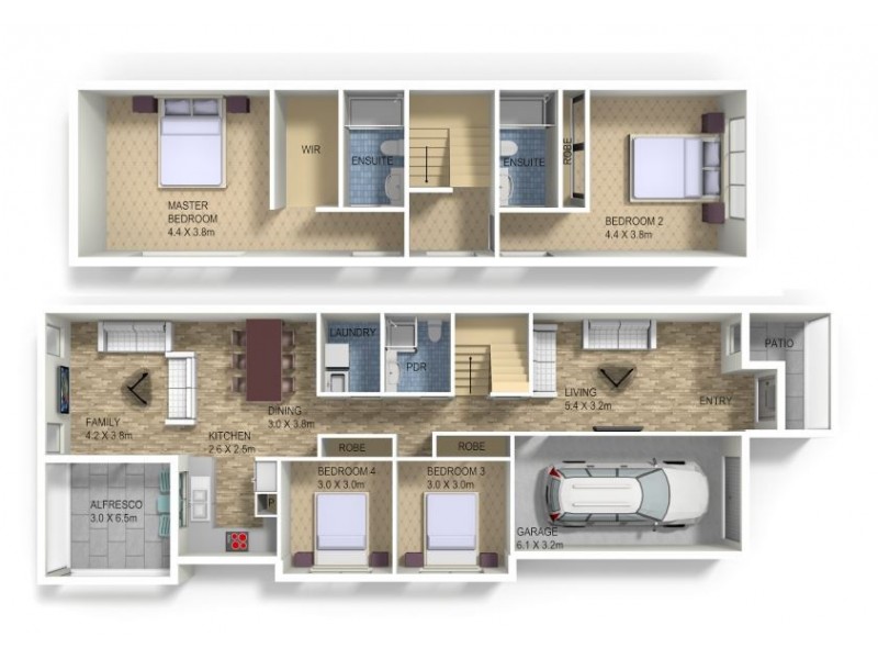 52A Greenbank Drive, Werrington Downs NSW 2747 Floorplan
