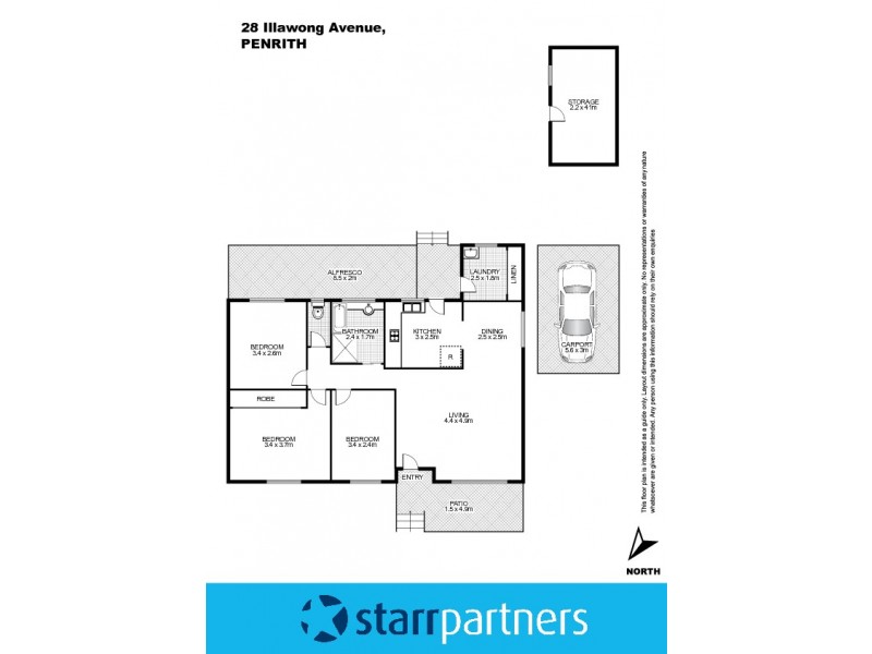 28 Illawong Avenue, Penrith NSW 2750 Floorplan