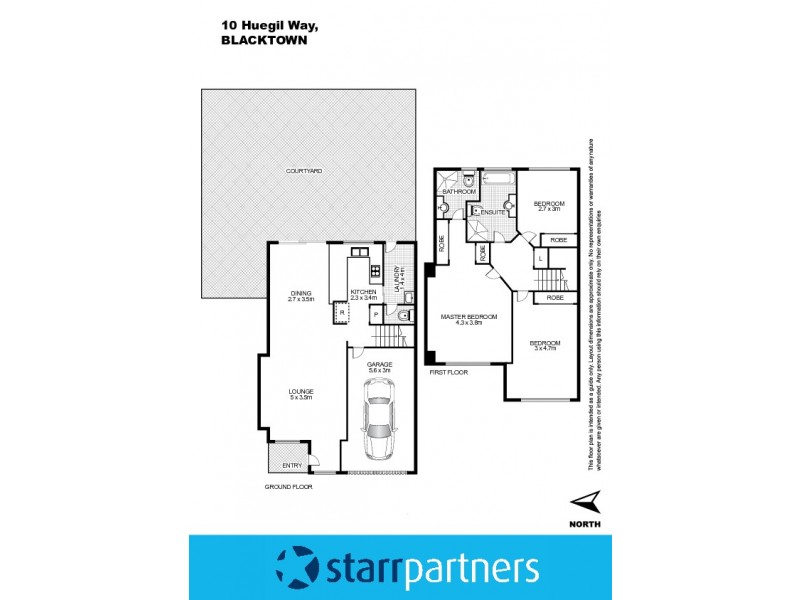 10 Huegill Way, Blacktown NSW 2148 Floorplan