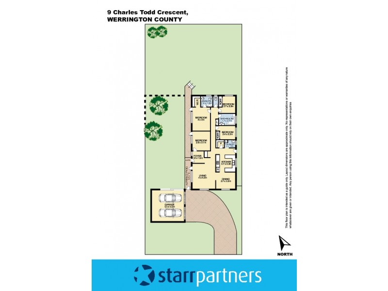 9 Charles Todd Crescent, Werrington County NSW 2747 Floorplan