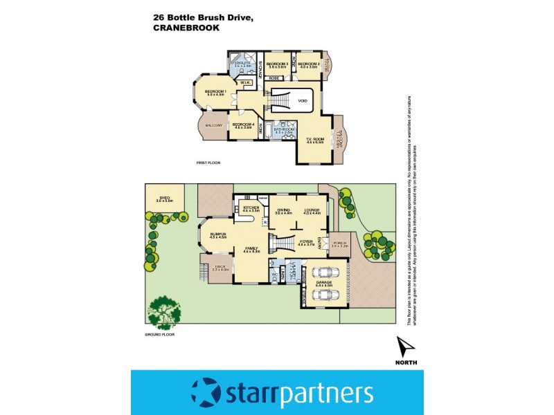26 Bottlebrush Drive, Cranebrook NSW 2749 Floorplan