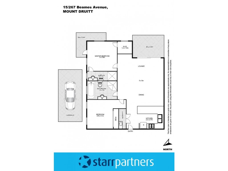 15/267 Beames Avenue, Mount Druitt NSW 2770 Floorplan