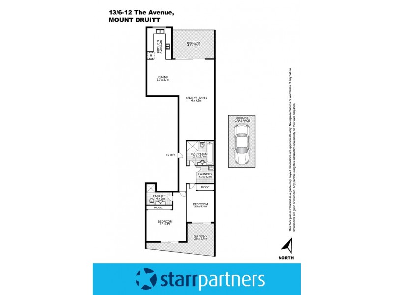 13/6-12 The Avenue, Mount Druitt NSW 2770 Floorplan