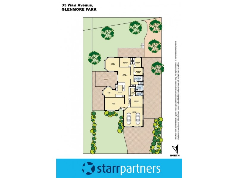 33 Wari Avenue, Glenmore Park NSW 2745 Floorplan