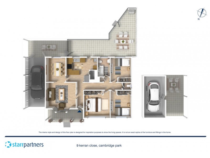 9 Kerran Close, Cambridge Park NSW 2747 Floorplan