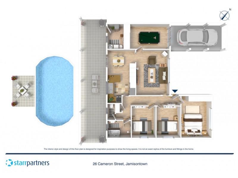 26 Cameron Street, Jamisontown NSW 2750 Floorplan