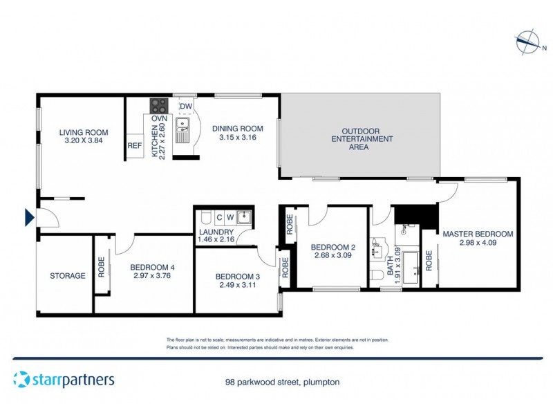 98 Parkwood St, Plumpton NSW 2761 Floorplan
