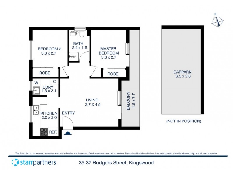 10/37 Rodgers Street, Kingswood NSW 2747 Floorplan