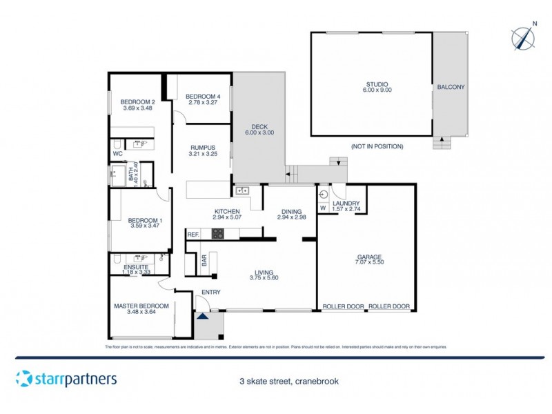 3 Skate Street, Cranebrook NSW 2749 Floorplan