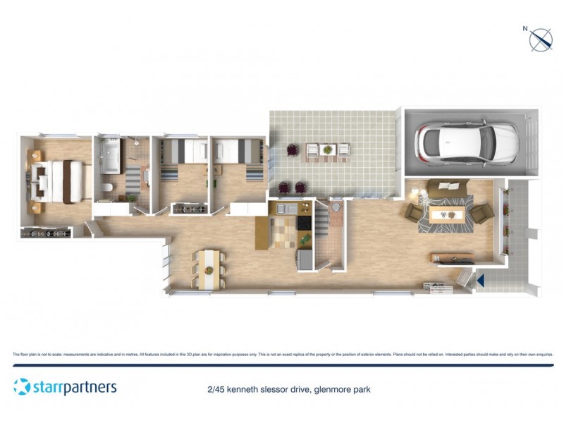 2/45 Kenneth Slessor Drive, Glenmore Park NSW 2745