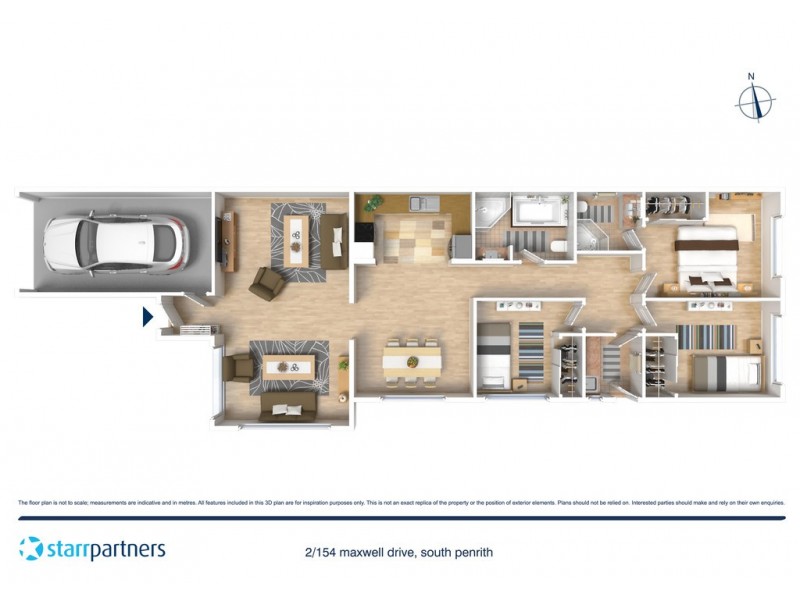 2/154 Maxwell Street, South Penrith NSW 2750 Floorplan