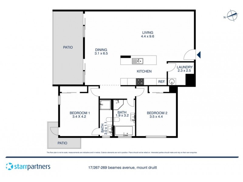 17/267-269 Beames Avenue, Mount Druitt NSW 2770 Floorplan