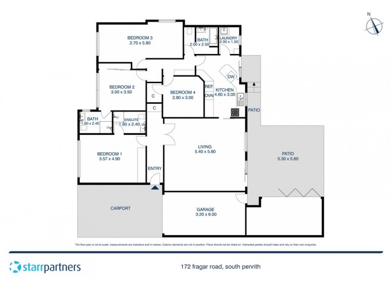 172 Fragar Road, South Penrith NSW 2750 Floorplan