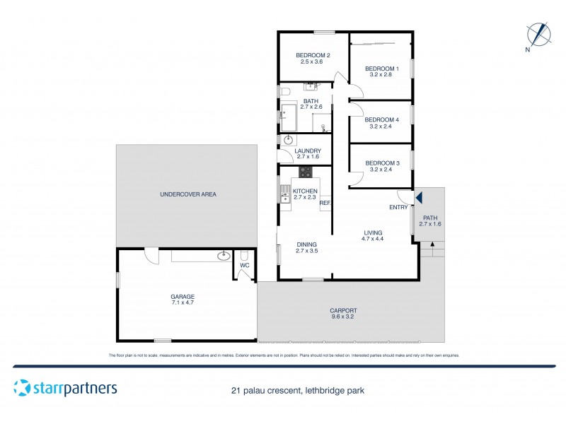 21 Palau Crescent, Lethbridge Park NSW 2770 Floorplan