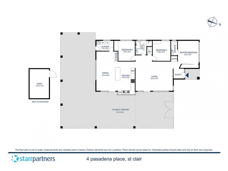4 Pasadena Place, St Clair NSW 2759 Floorplan