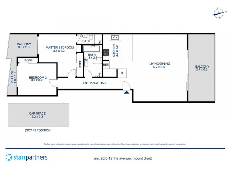 26/6-12 The Avenue, Mount Druitt NSW 2770 Floorplan