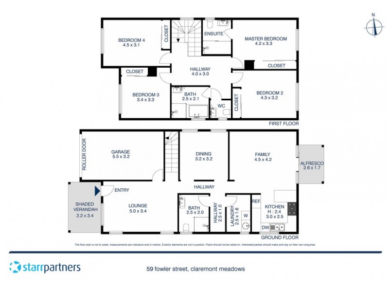 59 Fowler Street, Claremont Meadows NSW 2747 Floorplan