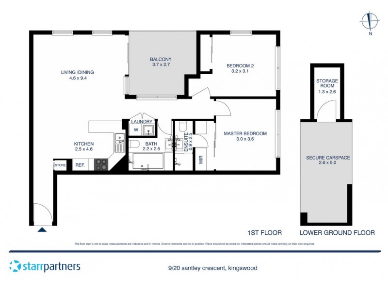 9/20 Santley Crescent, Kingswood NSW 2747 Floorplan