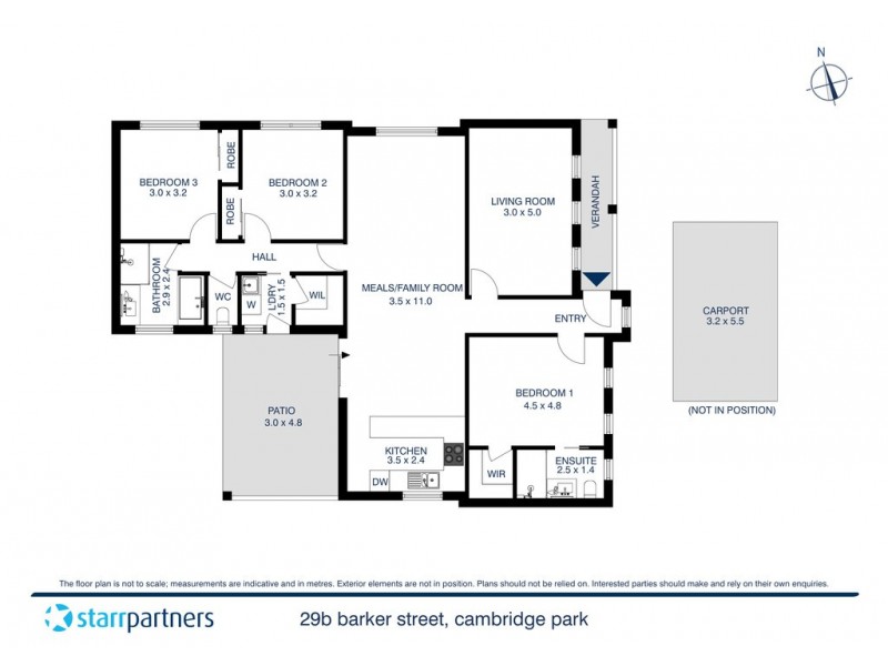 29B Barker Street, Cambridge Park NSW 2747 Floorplan