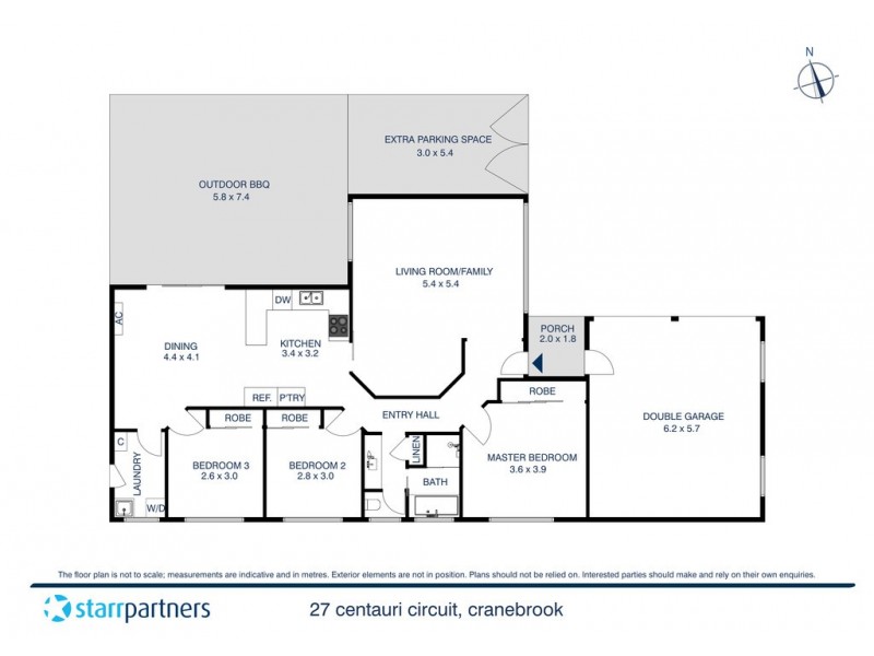 27 Centauri Circuit, Cranebrook NSW 2749 Floorplan