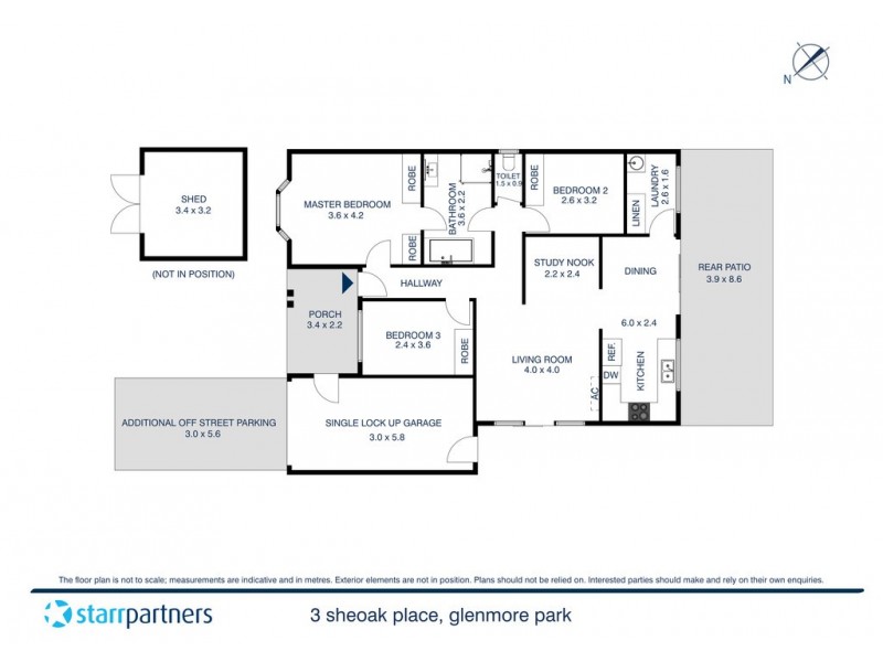 3 Sheoak Place, Glenmore Park NSW 2745 Floorplan