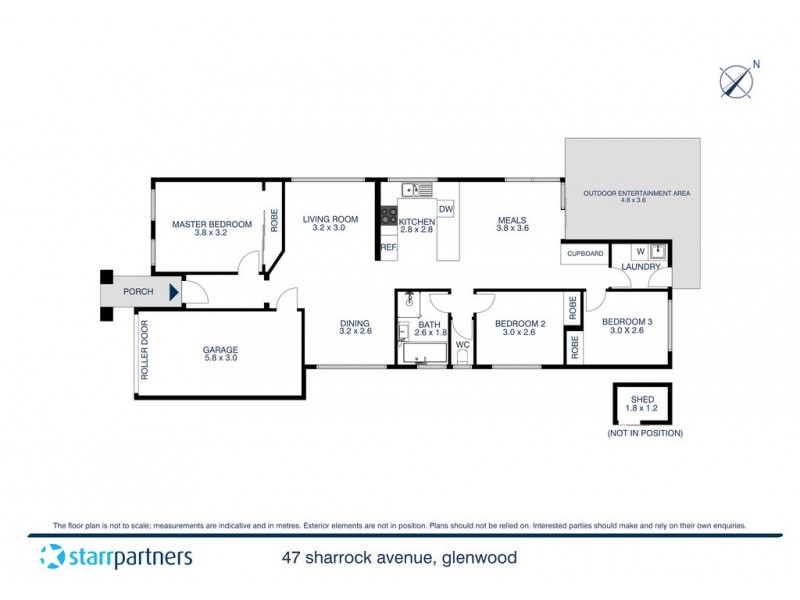 47 Sharrock Avenue, Glenwood NSW 2768 Floorplan