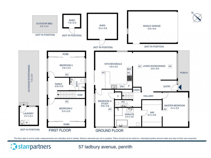 57 Ladbury Avenue, Penrith NSW 2750 Floorplan