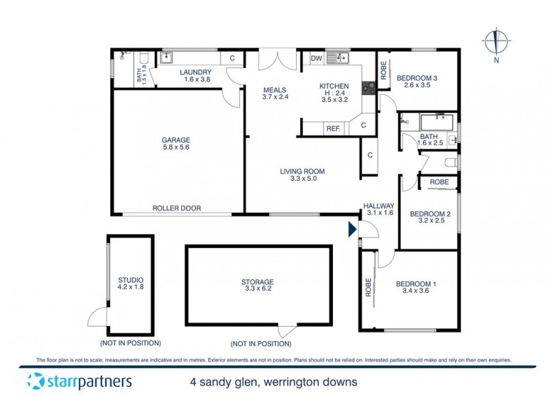 4 Sandy Glen, Werrington Downs NSW 2747 Floorplan