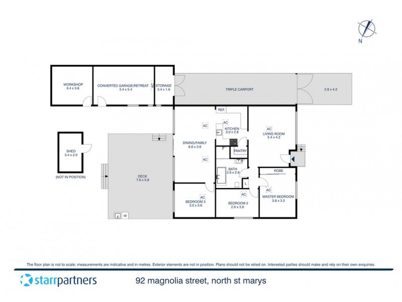 92 Magnolia Street, North St Marys NSW 2760 Floorplan