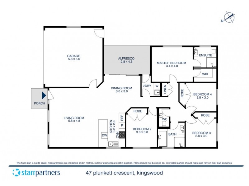 47 Plunkett Crescent, Kingswood NSW 2747 Floorplan