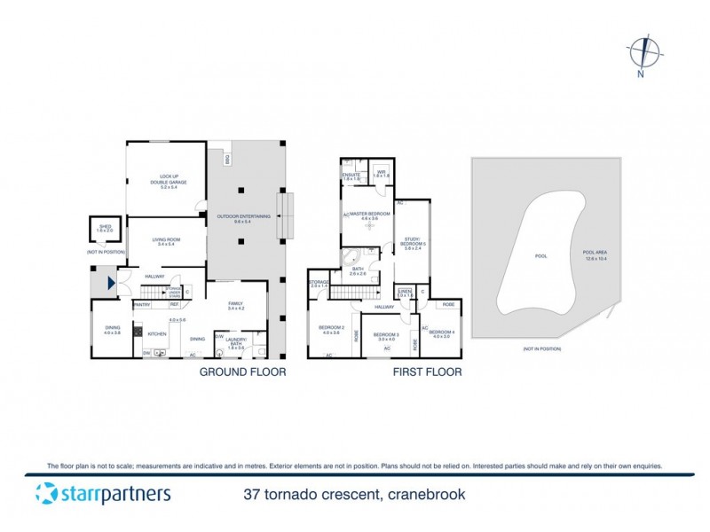 37 Tornado Crescent, Cranebrook NSW 2749 Floorplan