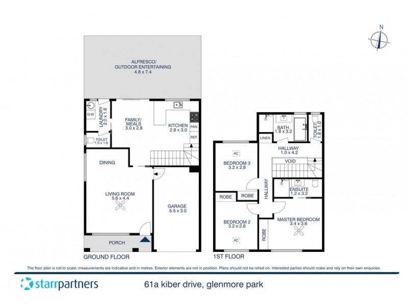 61a Kiber Drive, Glenmore Park NSW 2745 Floorplan