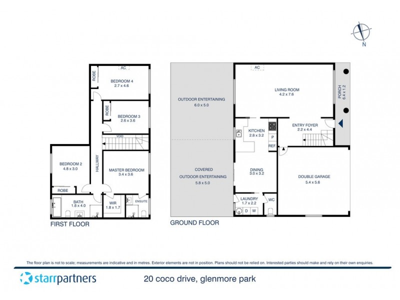 20 Coco Drive, Glenmore Park NSW 2745 Floorplan