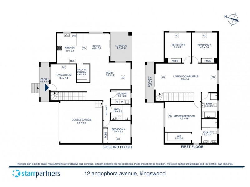 12 Angophora Avenue, Kingswood NSW 2747 Floorplan