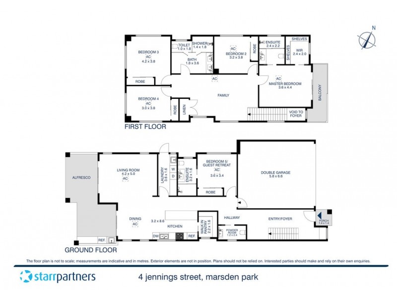 4 Jennings Street, Marsden Park NSW 2765 Floorplan