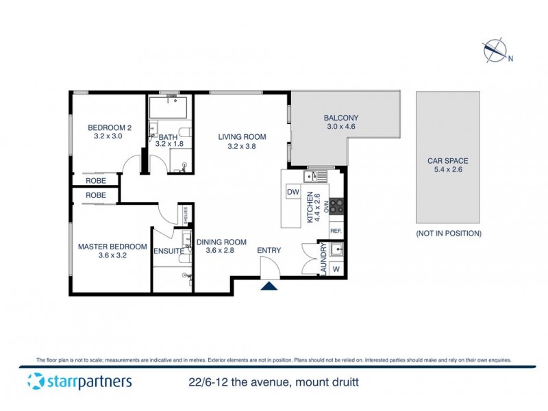 22/6-12 The Avenue, Mount Druitt NSW 2770 Floorplan