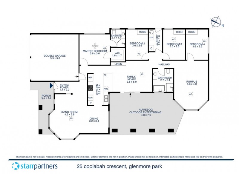 25 Coolabah Crescent, Glenmore Park NSW 2745 Floorplan