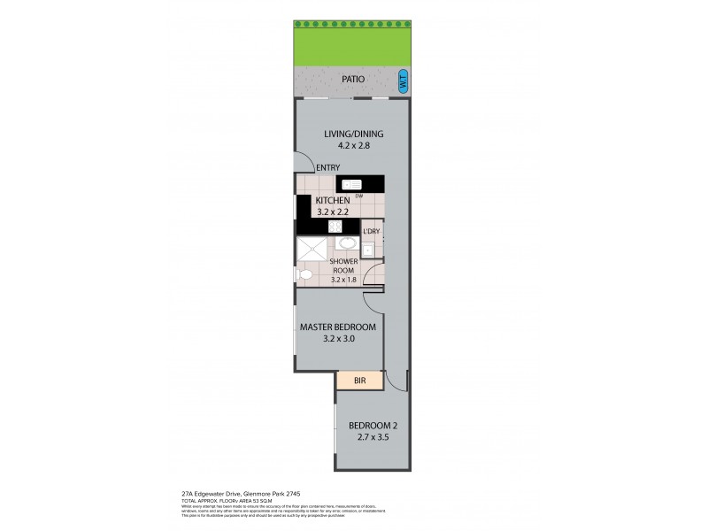 27A Edgewater Drive, Glenmore Park NSW 2745 Floorplan