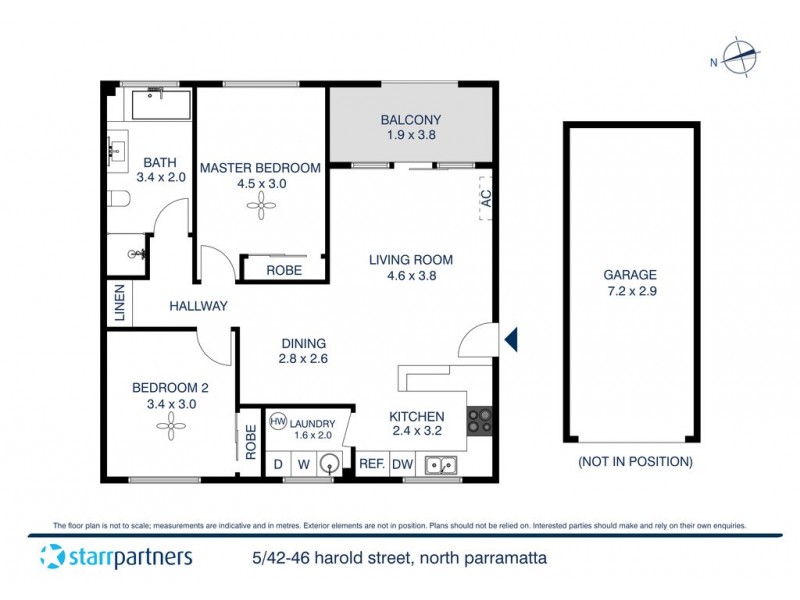 5/42-46 Harold Street, North Parramatta NSW 2151 Floorplan