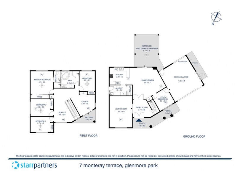 7 Monteray Terrace, Glenmore Park NSW 2745 Floorplan