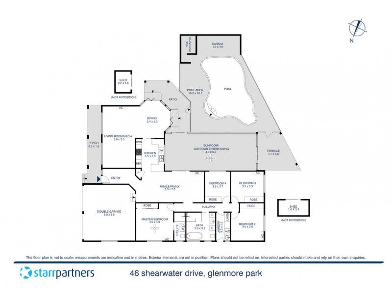 46 Shearwater Drive, Glenmore Park NSW 2745 Floorplan