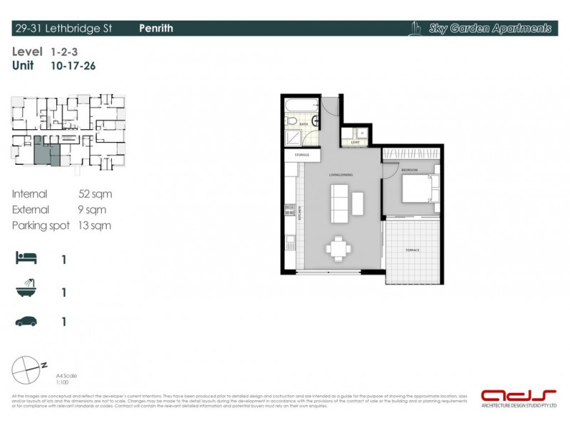 10/29-31 Lethbridge Street, Penrith NSW 2750 Floorplan