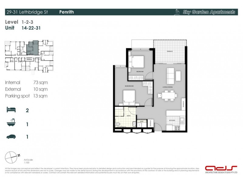 14/29-31 Lethbridge Street, Penrith NSW 2750