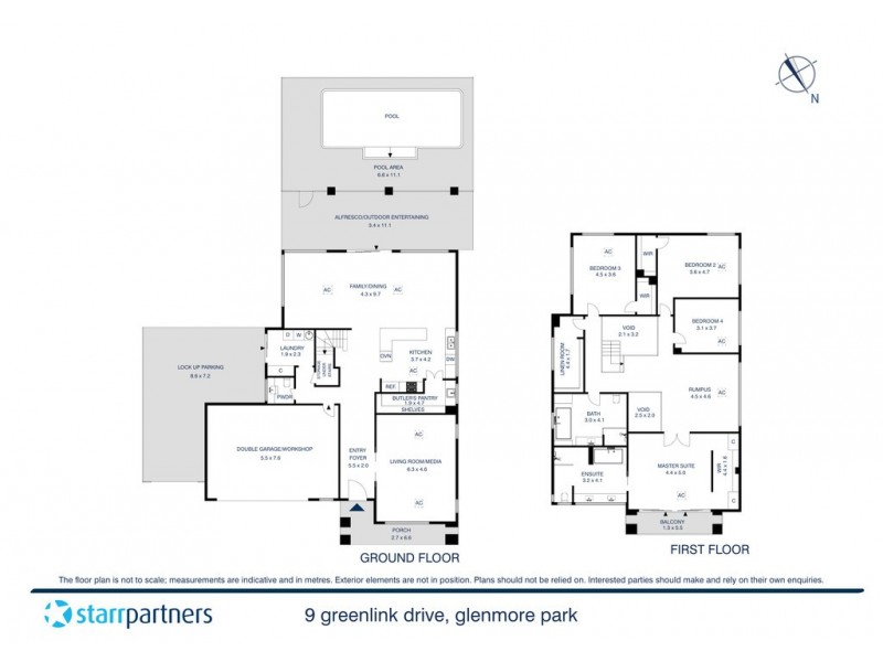 9 Greenlink Drive, Glenmore Park NSW 2745 Floorplan