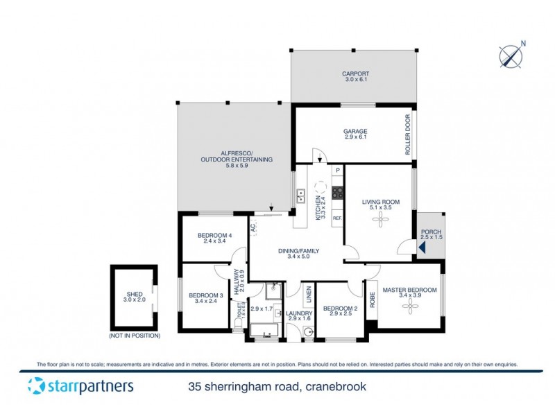 35 Sherringham Road, Cranebrook NSW 2749 Floorplan
