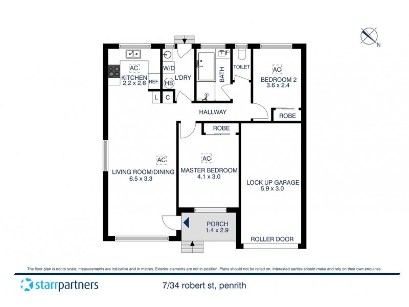 7/34 Robert Street, Penrith NSW 2750 Floorplan