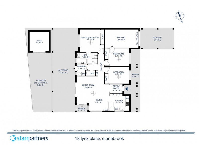 18 Lynx Place, Cranebrook NSW 2749 Floorplan